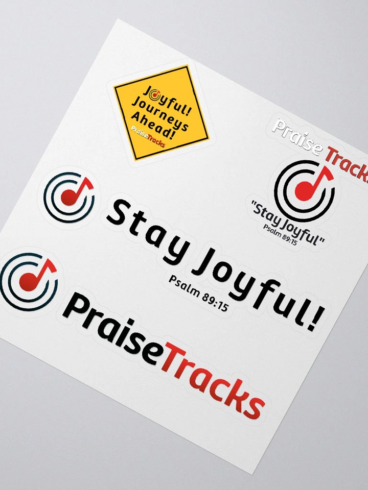 PraiseTracks Joyful Journey Sticker Sheet product image (2)