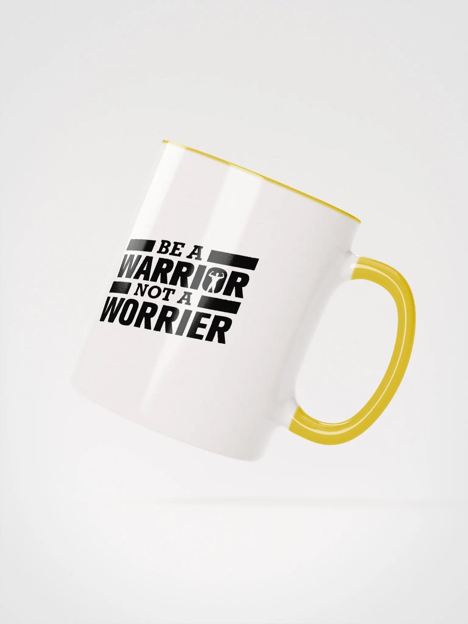 Be A Warrior Not A Worrier Two-Tone 11/15oz product image (2)