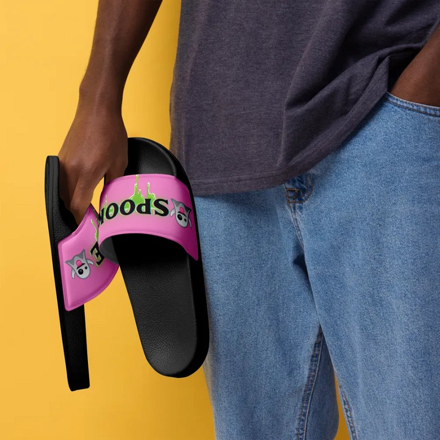 SPOOKY JOOCE Men's Slidez - Light Pink product image (2)
