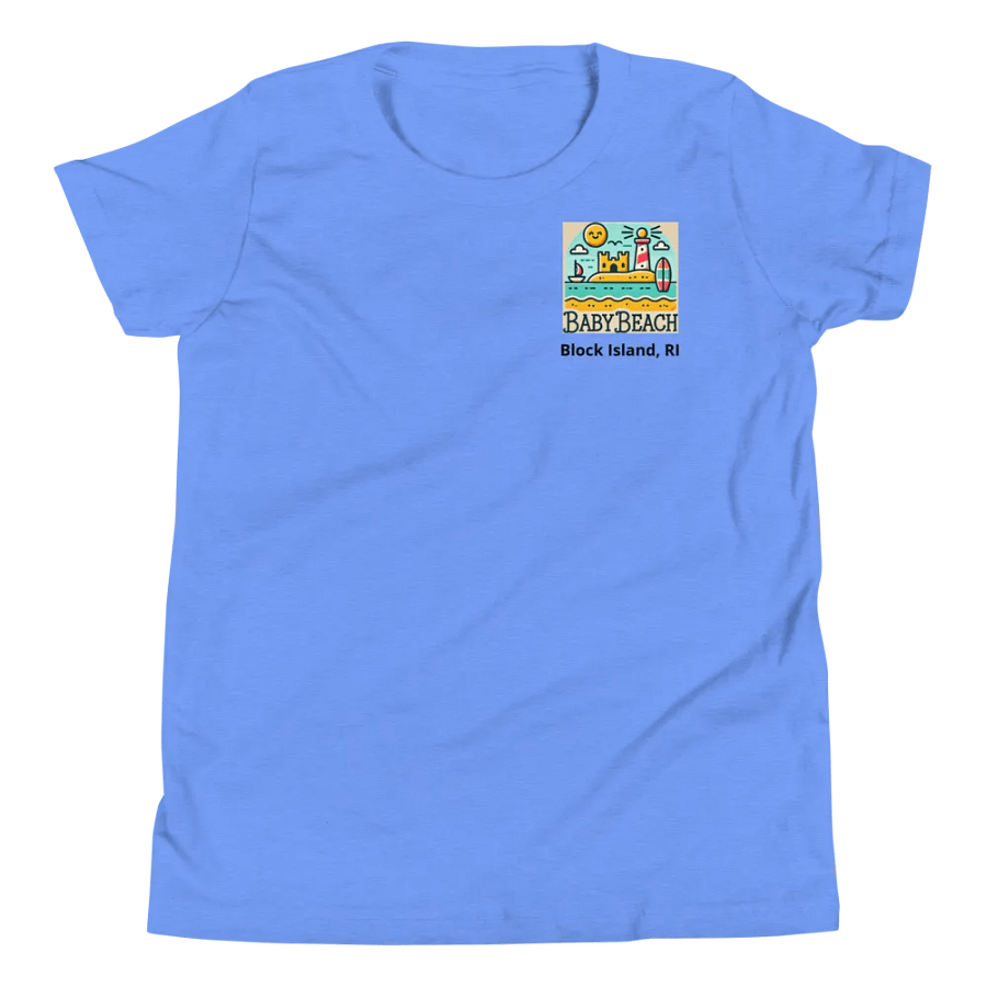 Baby Beach Adventure Youth T-Shirt - Block Island, RI product image (28)