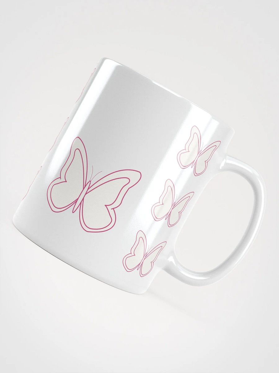Pink Butterfly Highlight Symphony Mug product image (12)