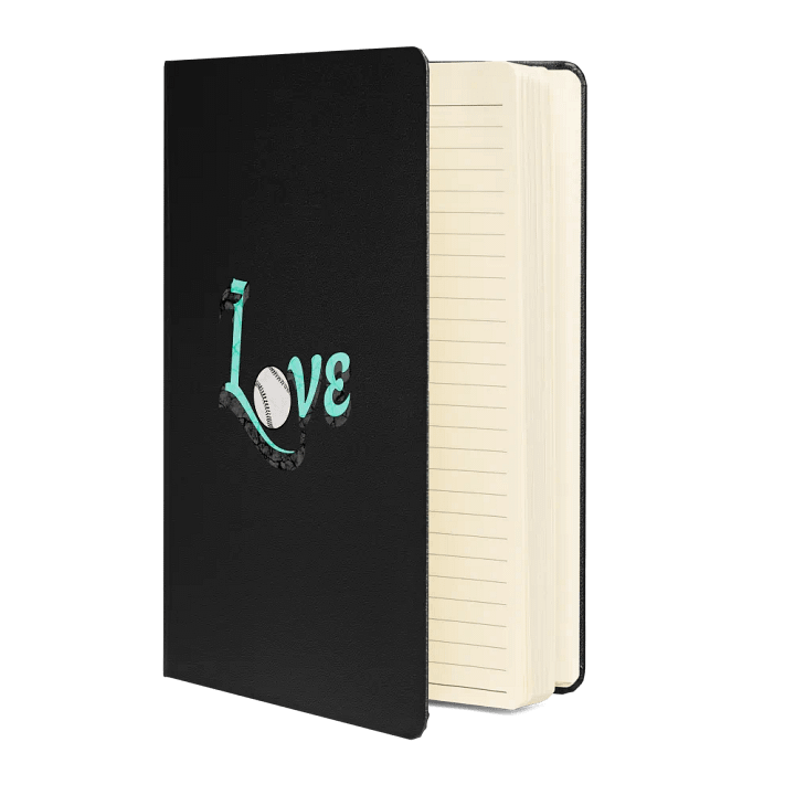 Love Baseball of the Game Hardcover Notebook product image (2)