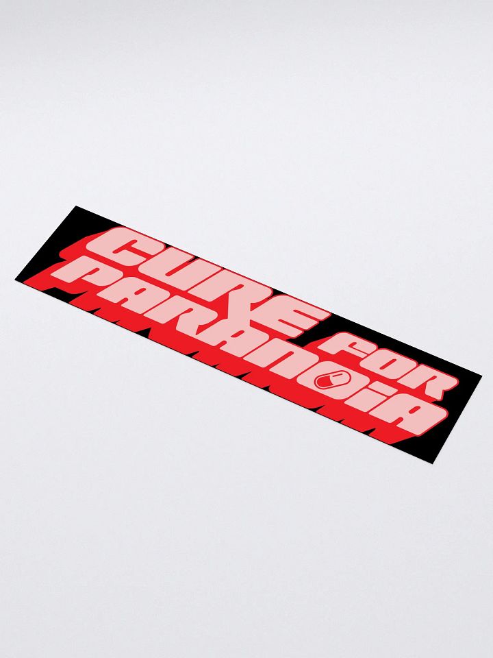 Cure Bumper Sticker product image (1)