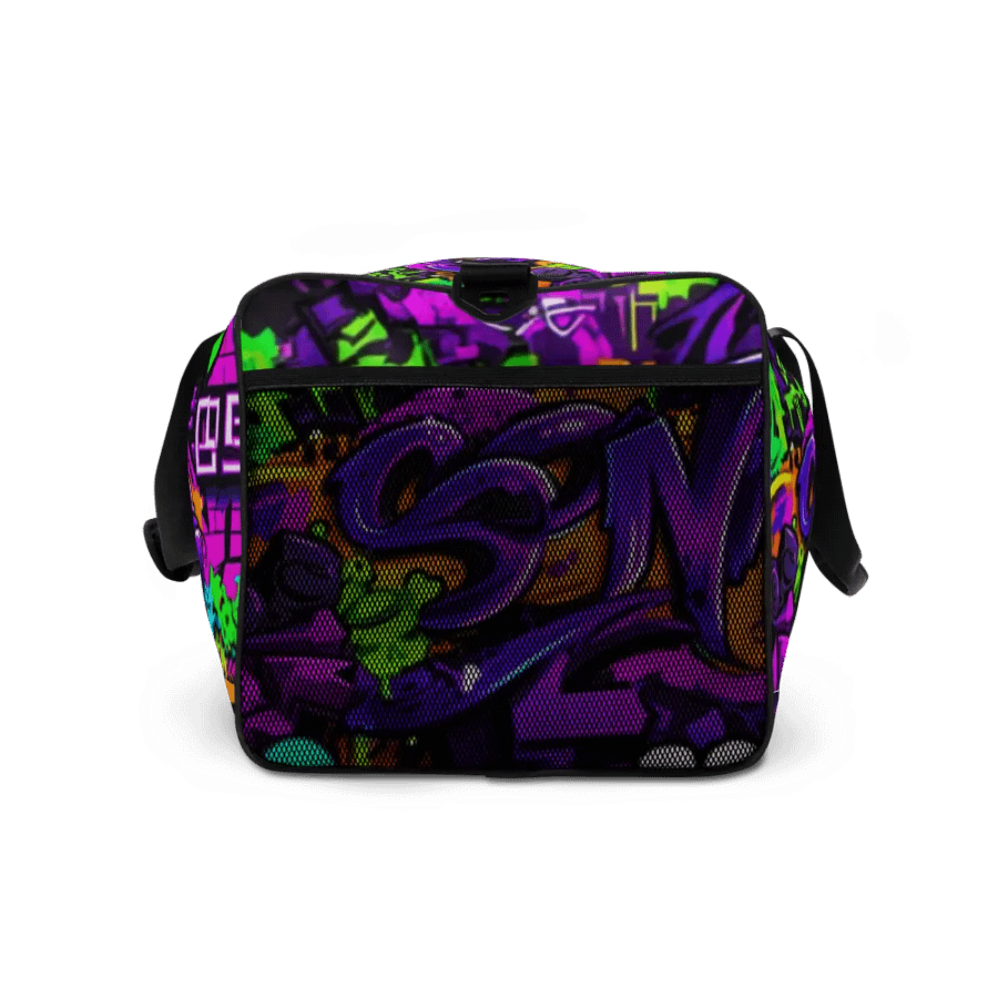 Urban Style: Graffiti Duffel Bag - The Ultimate Gym Companion product image (3)