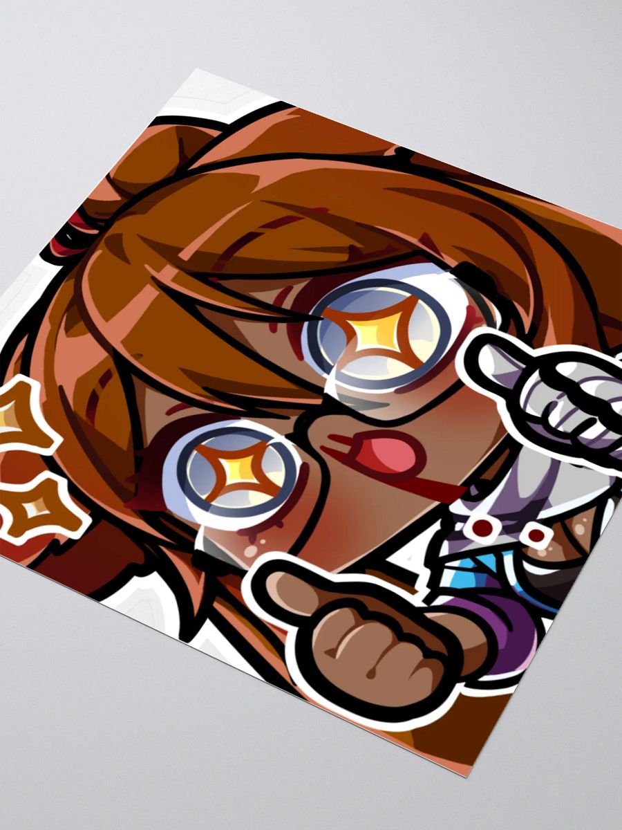 JPAG_Grey Gracidea Nice emote sticker product image (3)