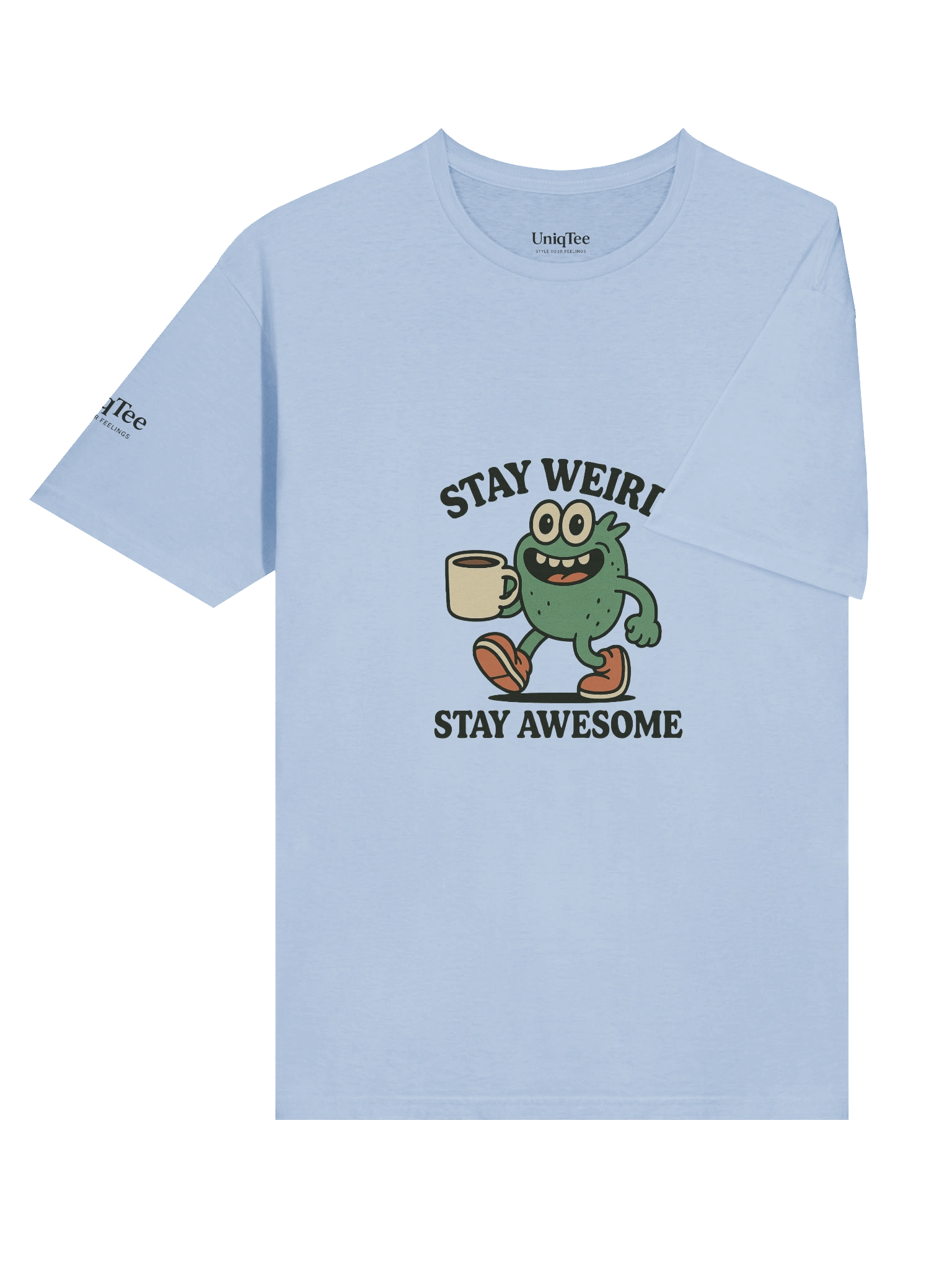 Cartoon Coffee Monster Tee (Unisex) product image (160)