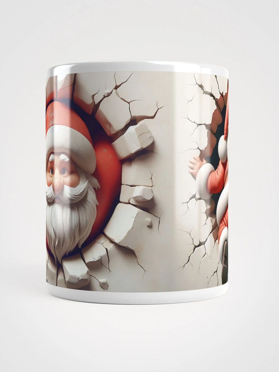 Funny Coffee Mug,Christmas Drinkware,Festive 3D Santa Mug,Christmas Gift Idea,3D realistic Cup,Funny Santa Chimney Mug,Holiday Gift, product image (15)