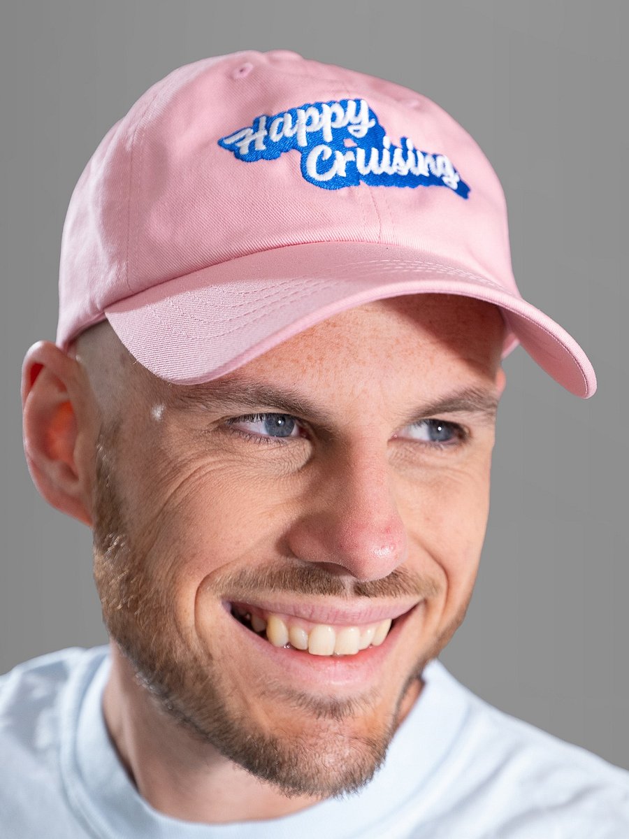 “Happy Cruising” Unisex Embroidered Hat product image (2)