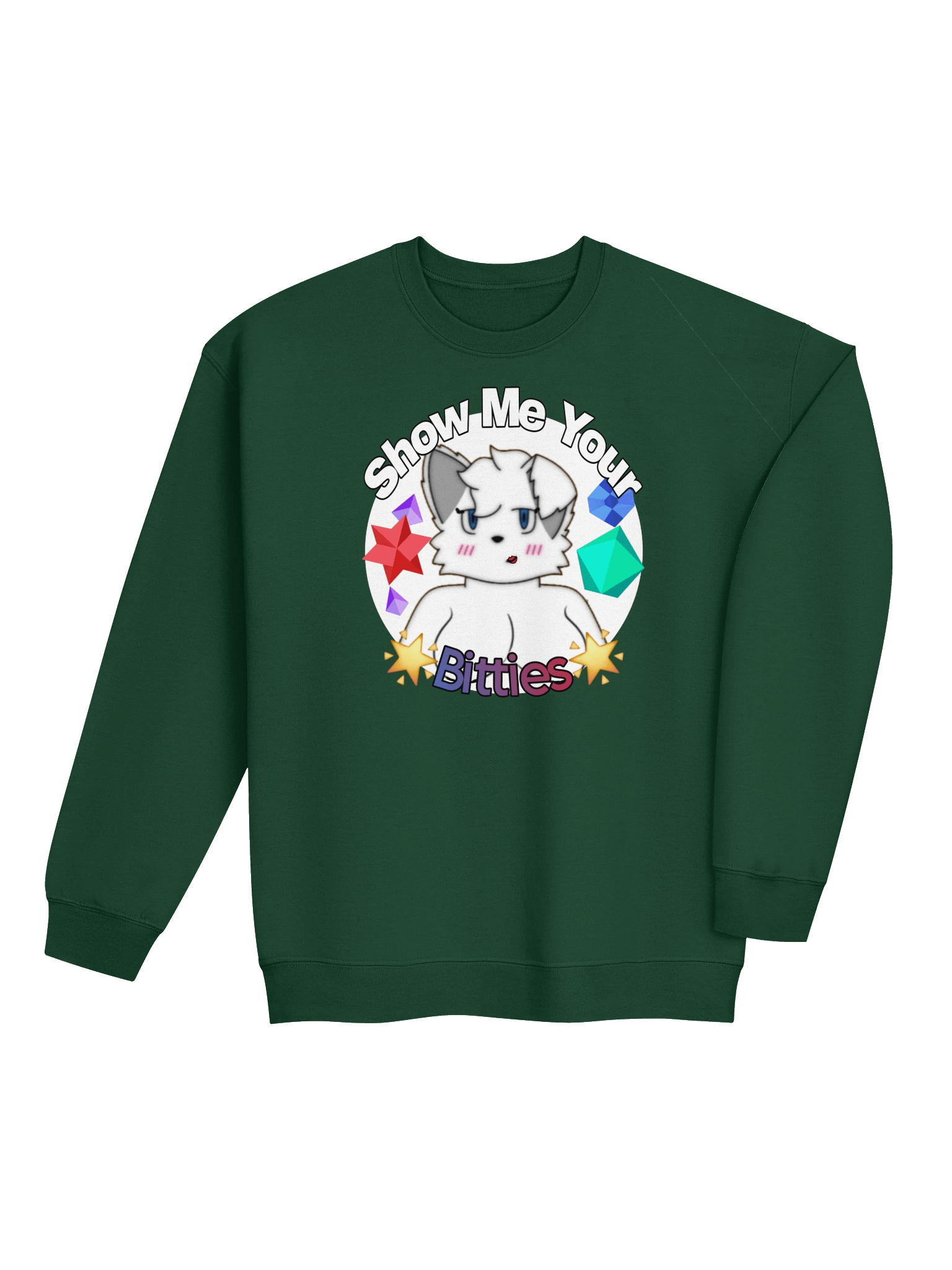 Show Me Your Bitties crewneck sweat shirt product image (23)