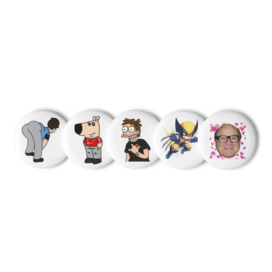 Pin Badges Set 1 product image (2)