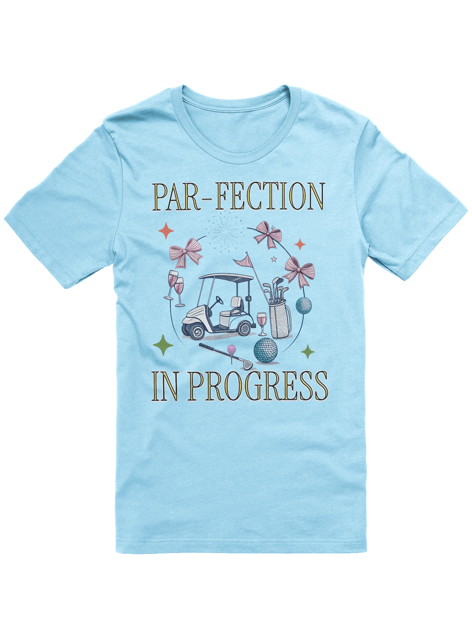 Par-Fection In Progress Golfing Celebration Tee product image (1)