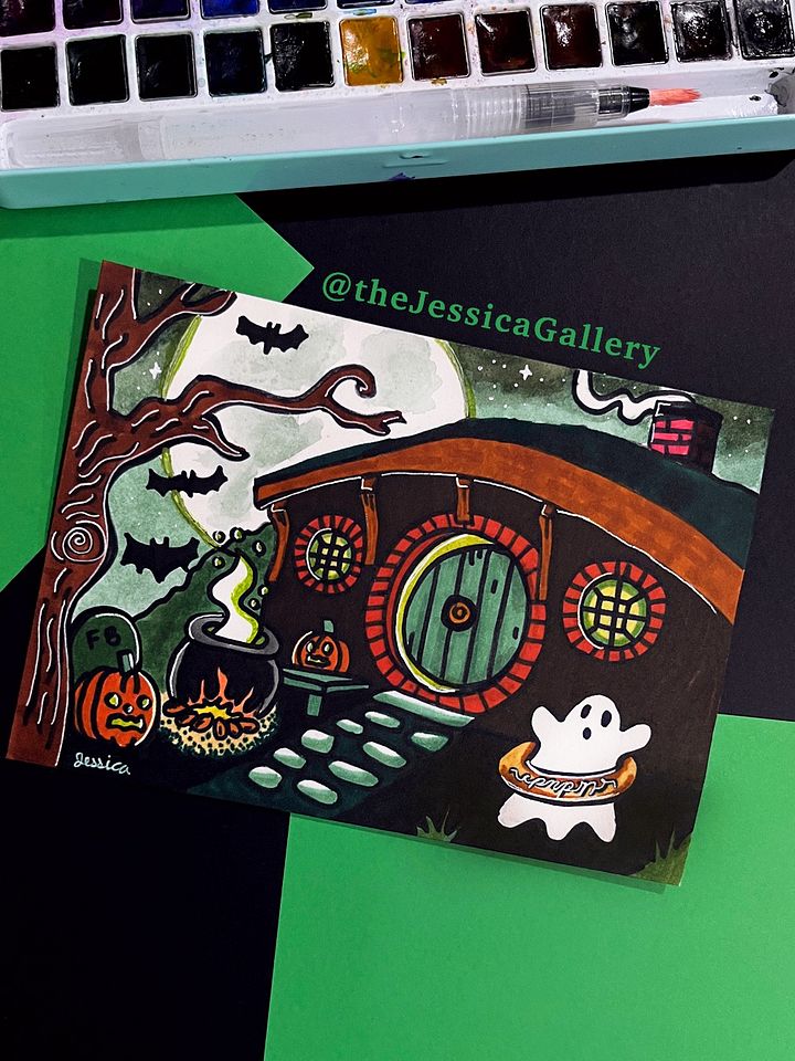 Ring of Spooks Art Print product image (2)
