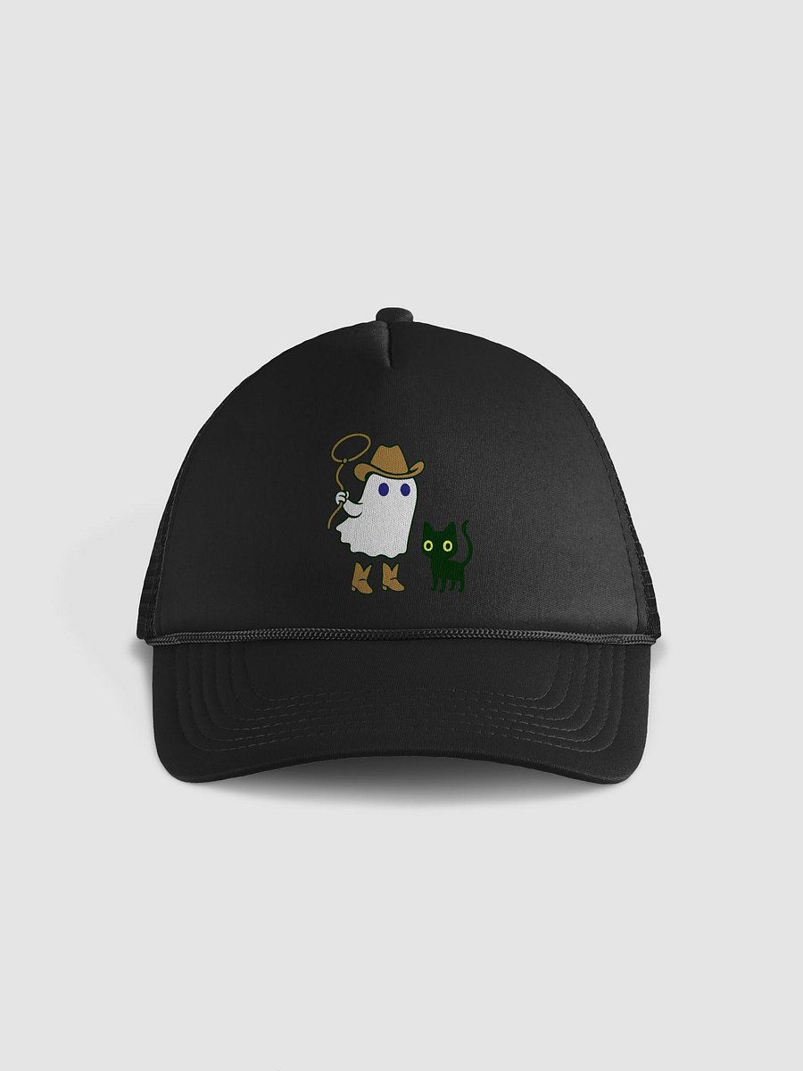 Spooky Cowboy Ghost Foam Trucker Hat product image (1)