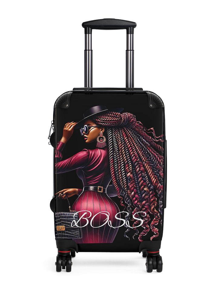 Travel Suitcase for Black Women and Girls BOSS product image (1)
