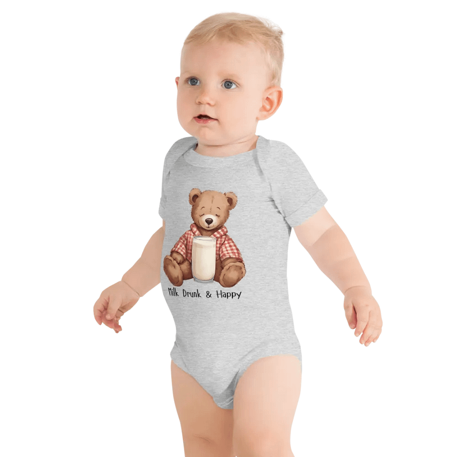 Cozy Teddy Baby Onesie product image (38)