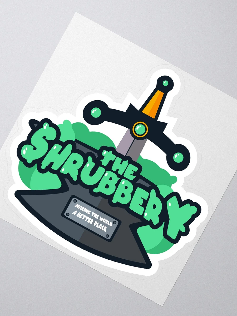 The Shrubbery Sticker product image (2)