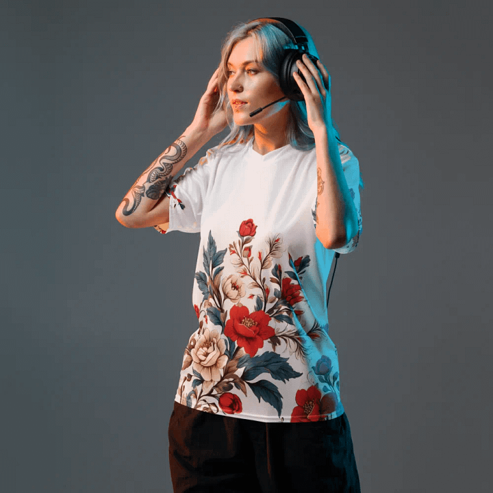 Roses t shirt product image (1)