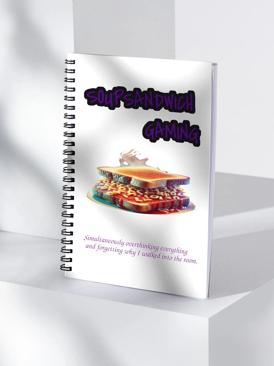 SoupSandwich Spiral Notebook product image (4)