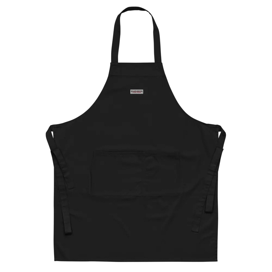 GLAD-DRON Distorted Logo Apron product image (6)