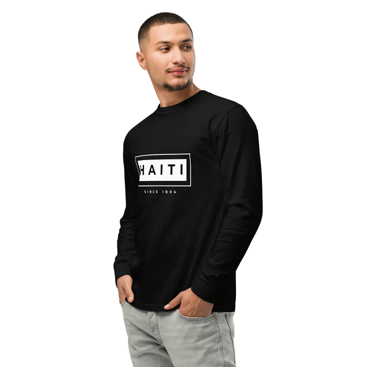 Haiti Inspired Unisex Long Sleeve Shirt product image (7)