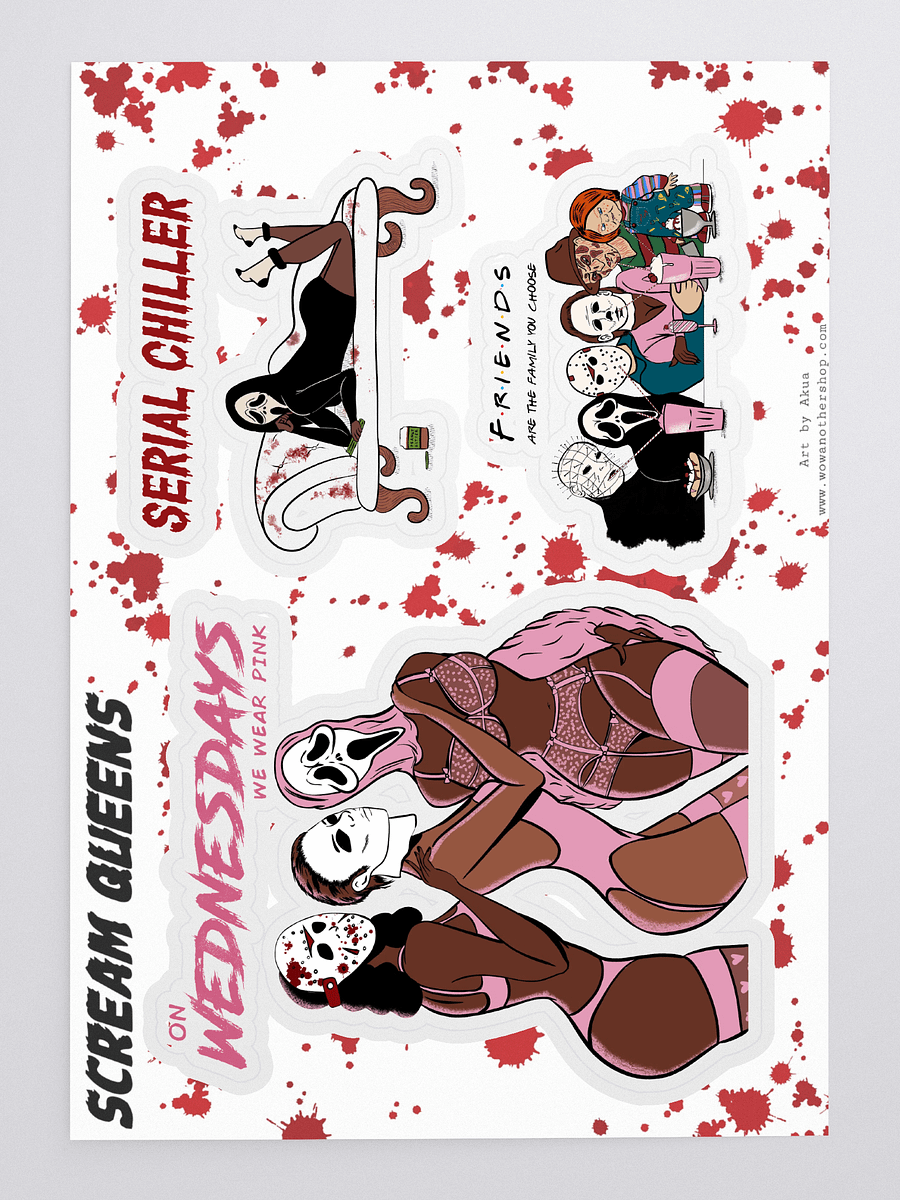 Scream Queens Sticker Sheet product image (3)