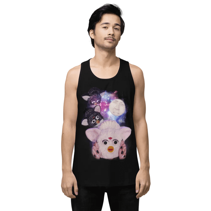3 Furby's and a NicolasMoon ▪ Men's Tank Top product image (1)
