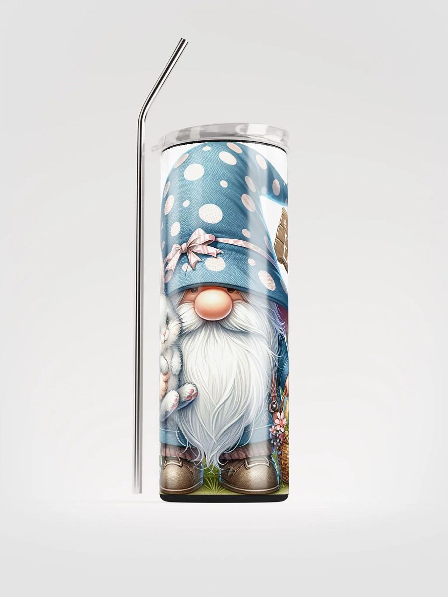 Whimsical Easter Gnome Stainless Steel Tumbler product image (2)