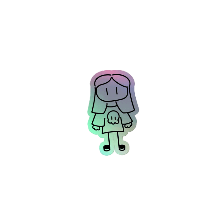 Echo Goober but holographic and a sticker product image (1)