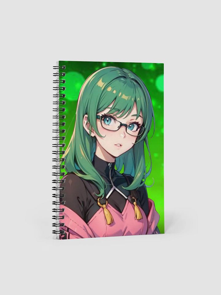 (GREEN WAIFU) K Spiral Notebook product image (1)
