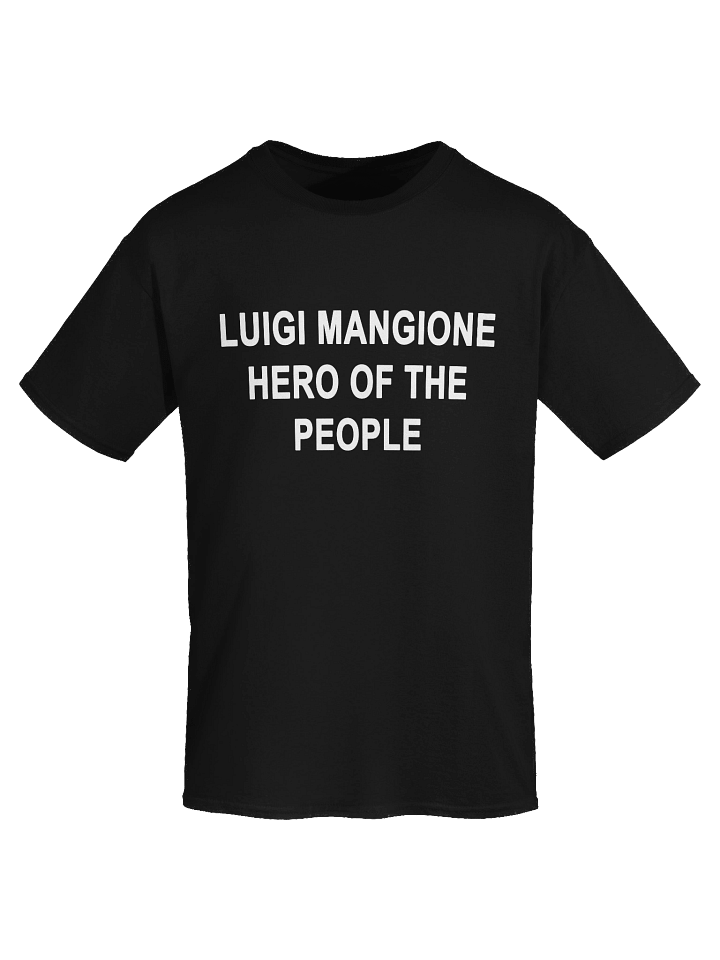 LUIGI MANGIONE HERO OF THE PEOPLE T-Shirt product image (1)