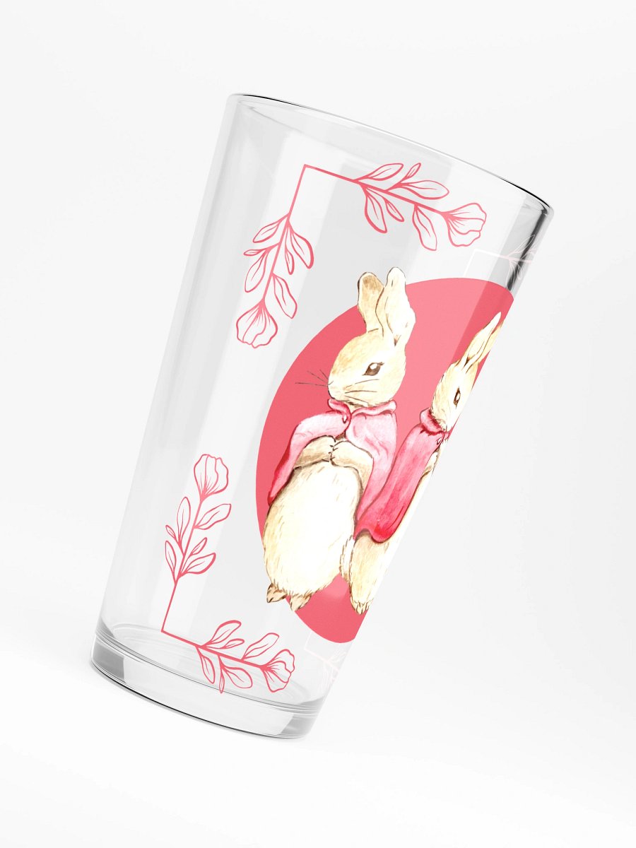 Rabbit Red Cloak Watercolor Pint Glass product image (6)