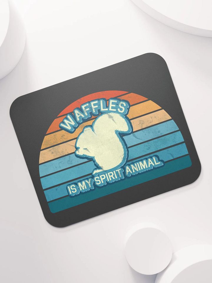 Retro Waffles - Spirit Mouse Pad product image (2)