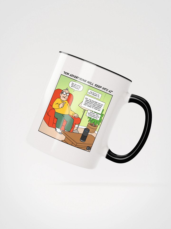 "How advertising will seep into AI" mug product image (4)