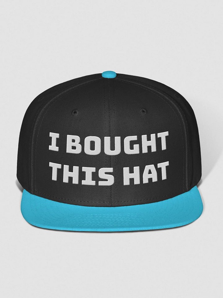 I BOUGHT THIS HAT - White product image (12)