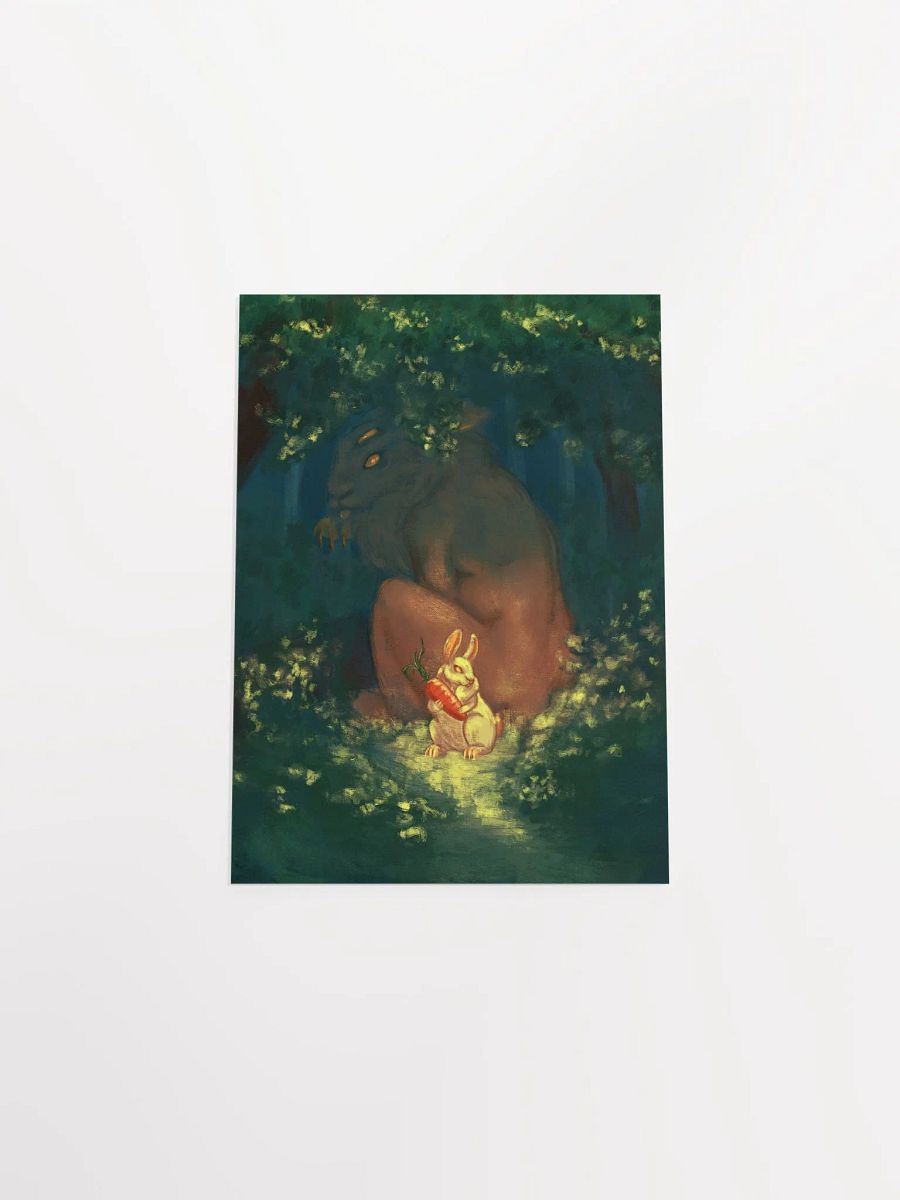 Bunny forest poster product image (15)