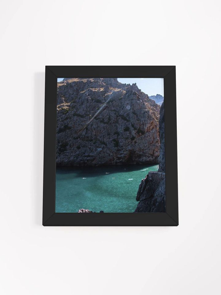 Mallorca Sea - Framed High-Quality Matte Poster product image (1)