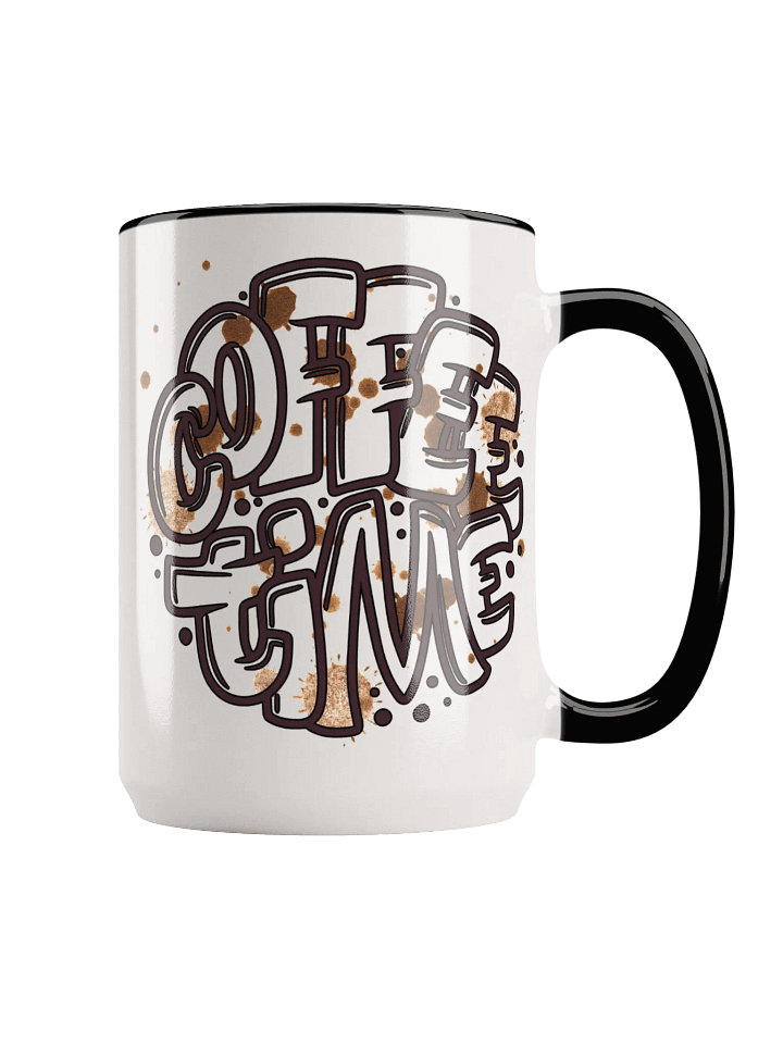 Playful COFFEE TIME Ceramic Mug product image (1)