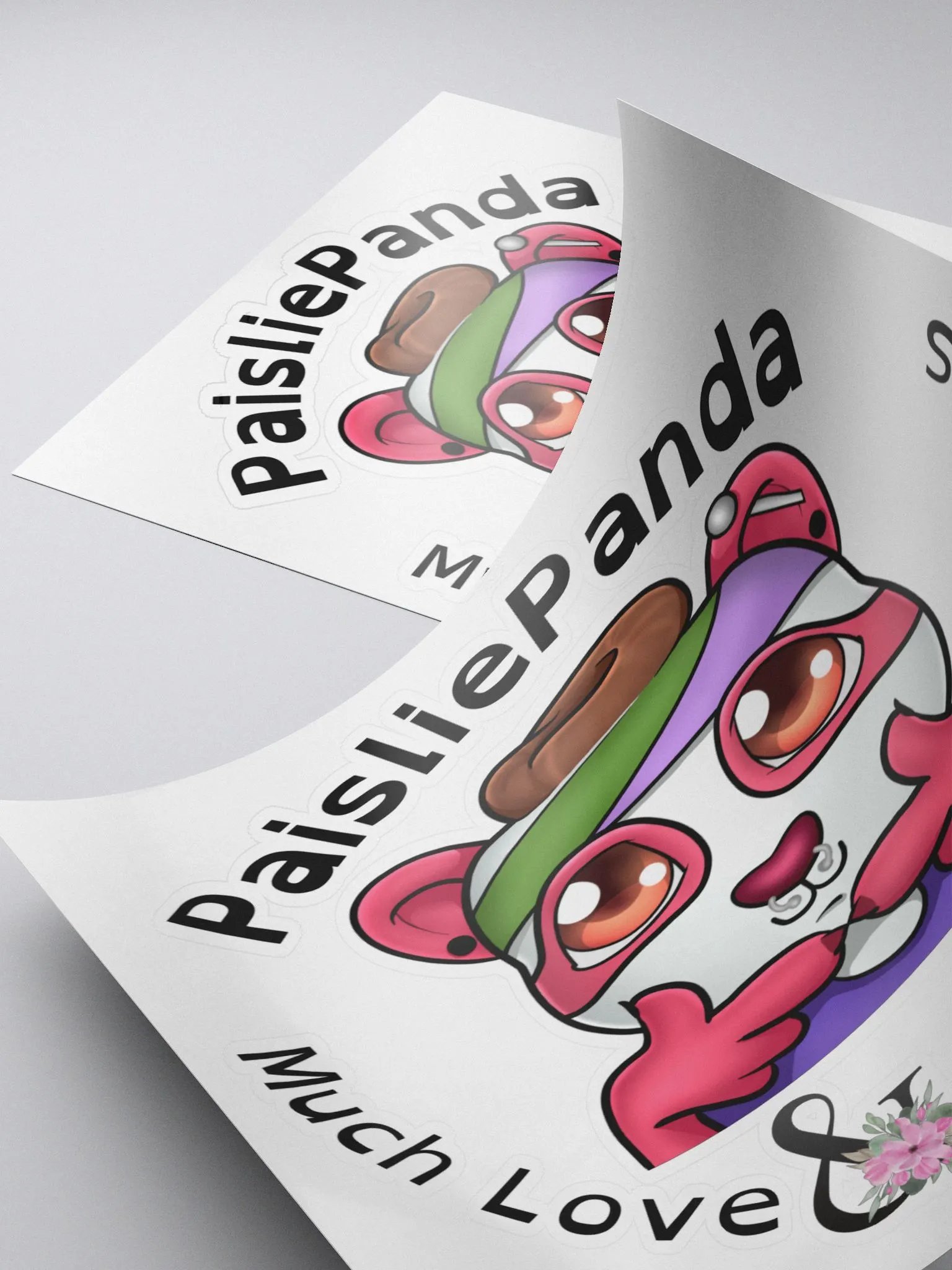 UwU PaisliePanda Love and Blessings Sticker product image (4)