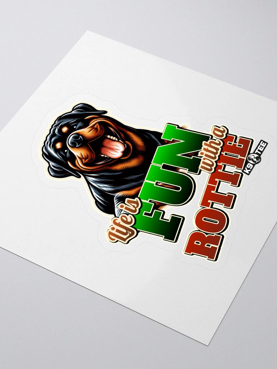 Rottie Fun Kiss Cut Stickers product image (3)