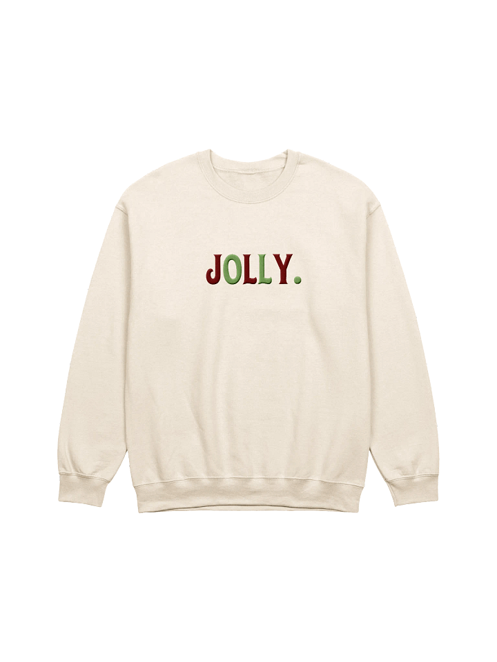 JOLLY Holiday Embroidered Sweatshirt product image (1)