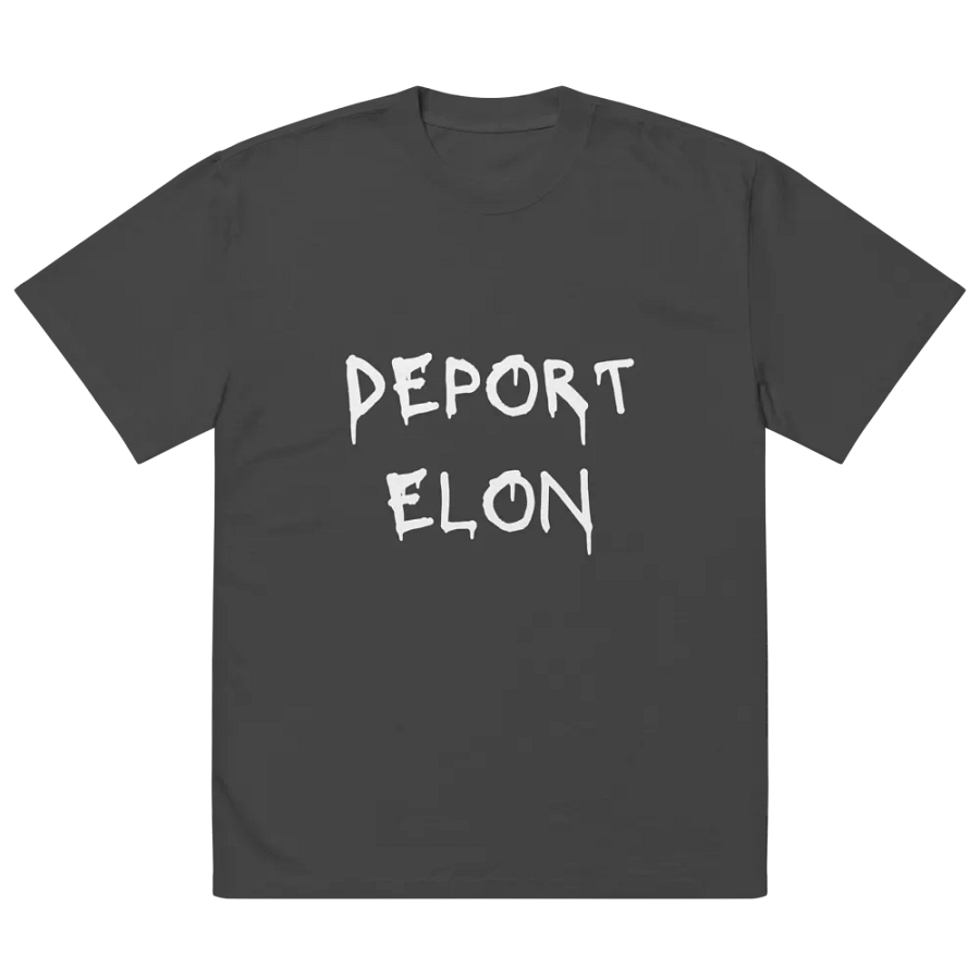 DEPORT ELON Oversized Faded T-Shirt product image (2)