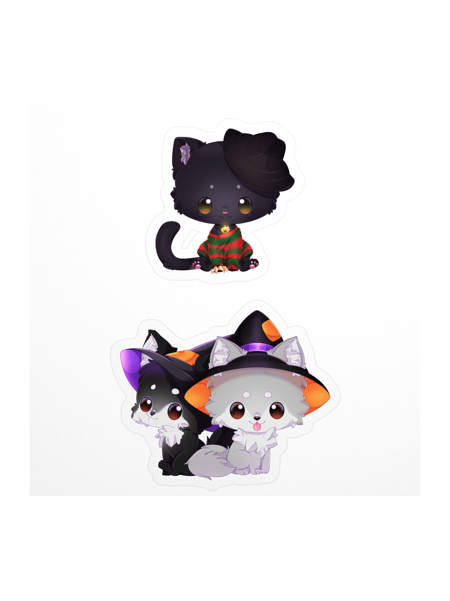 Halloweenie 2025 2-Sticker Set - Pets product image (1)