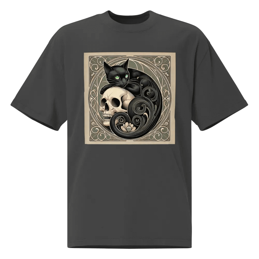 Black Cat & Skull product image (1)