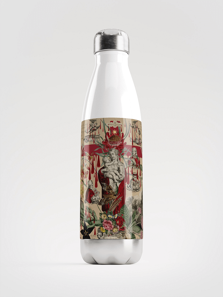 Victoria Blood Book. Stainless Steel Water Bottle product image (1)