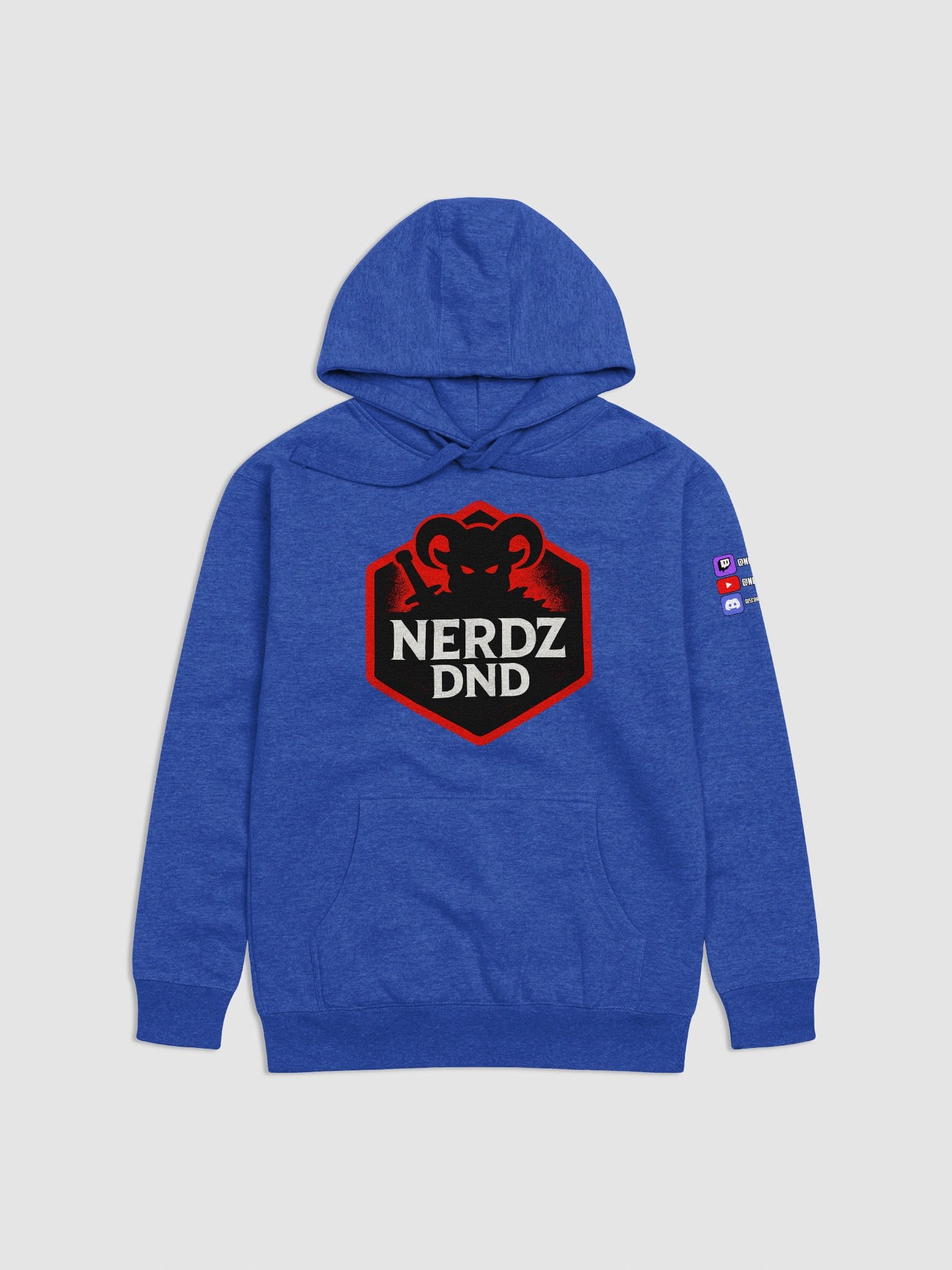 Nerdz DnD Unisex Logo Hoodie product image (1)