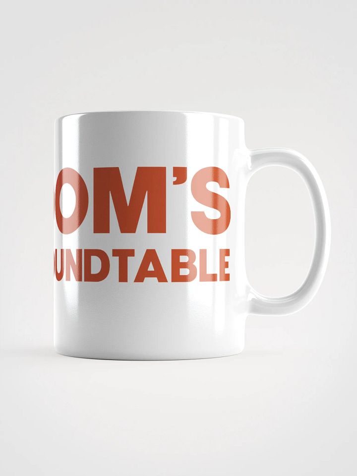 Dom's Roundtable White Glossy Mug product image (1)