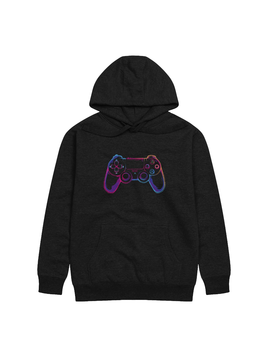 Neon Controller Front Printed Hoodie product image (1)