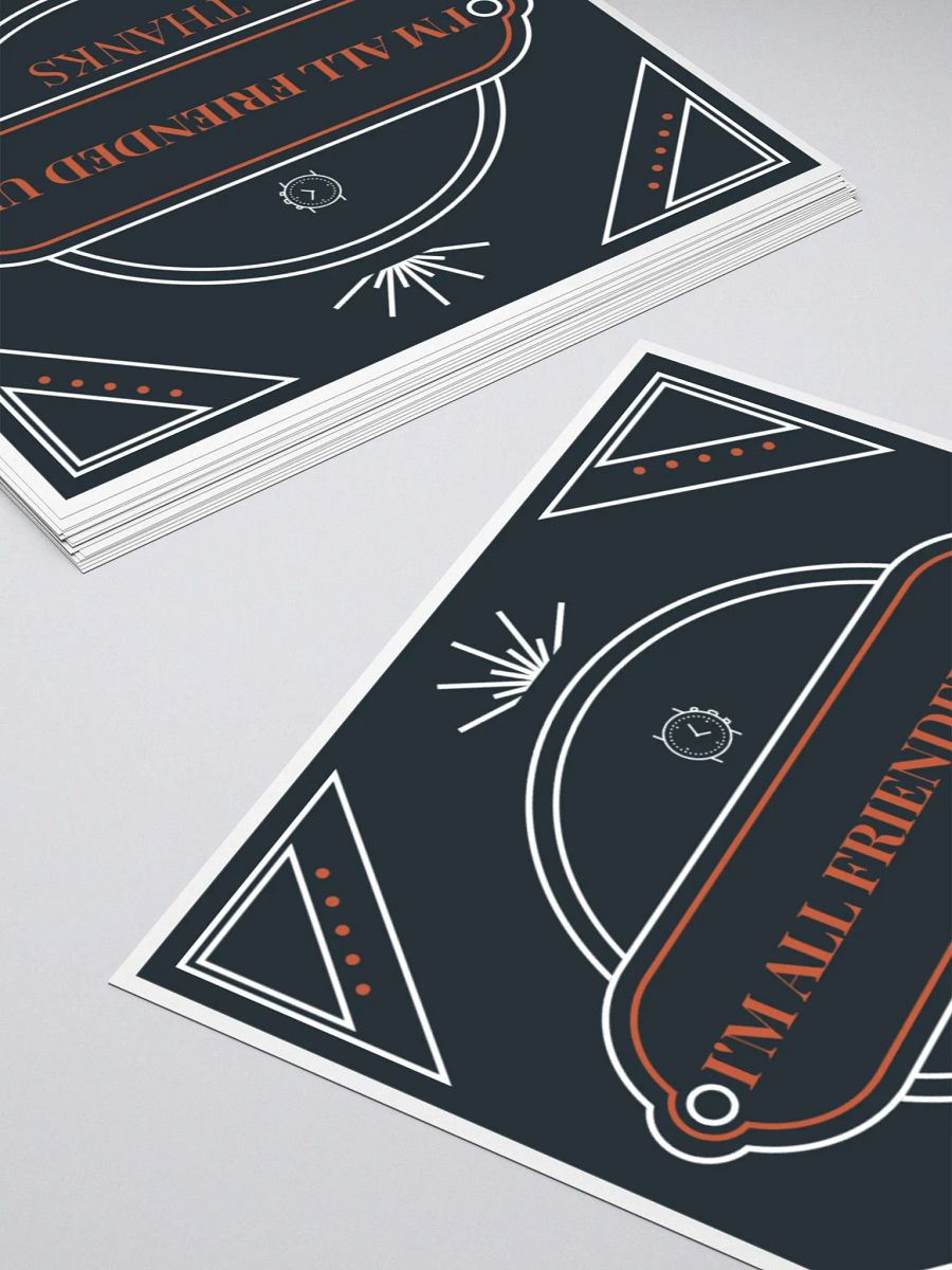 All Friended Up Kiss Cut Stickers product image (12)