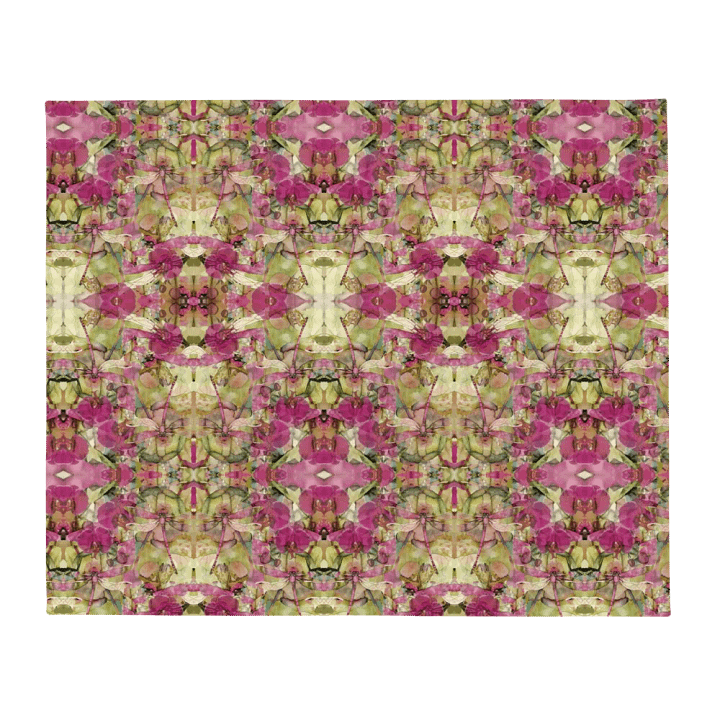 Miniaday Designs Orchid Kaleidoscope Collection Blanket product image (13)