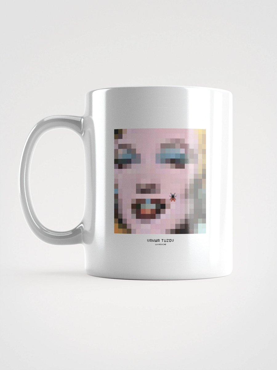 AR La Mouche Pixel Glossy Mug 11 oz product image (1)